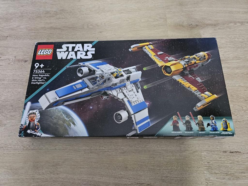 LEGO Star Wars 75364 New Republic E-Wing vs Shin Hati, Ophalen, Star Wars, Nieuw, Complete set