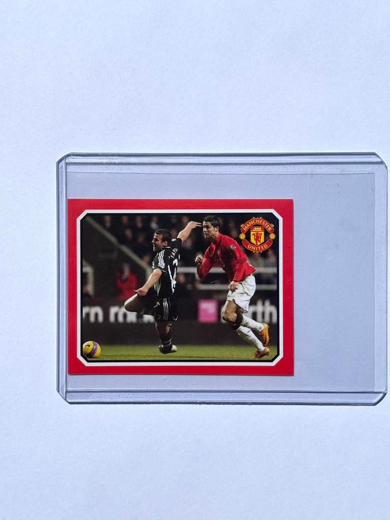 Cristiano Ronaldo 2008 Panini Manchester United sticker 196, Ophalen of Verzenden, Nieuw, Sticker