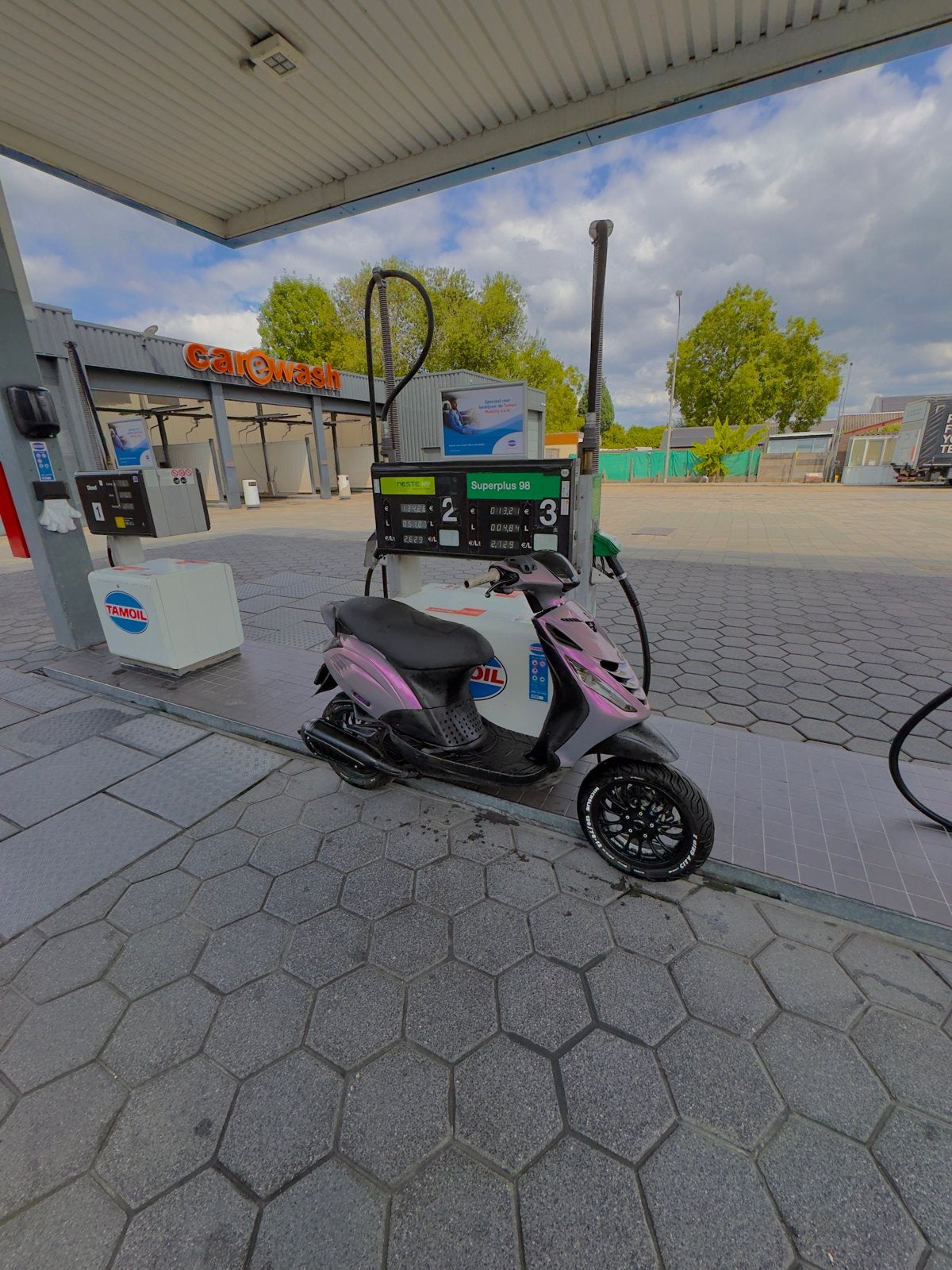 Piaggio Zip 172cc AC - Unieke Custom Scooter, Fietsen en Brommers, Scooters | Piaggio, Ophalen, Gebruikt, Benzine, Zip