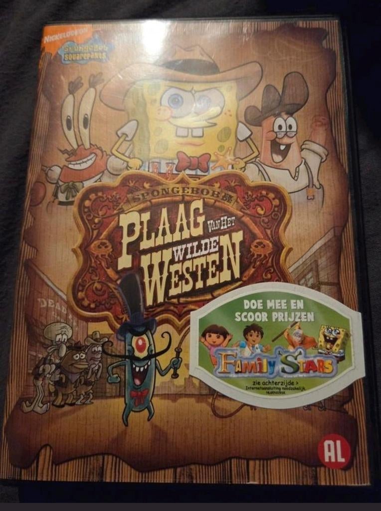 Spongebob Squarepants: Plaag van het Wilde Westen  - DVD, Cd's en Dvd's, Dvd's | Tv en Series, Alle leeftijden, Ophalen of Verzenden