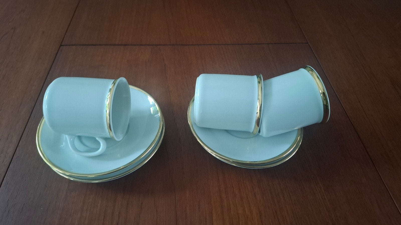 Kronester Bavaria kop en schotels met gouden randje, Antiek en Kunst, Ophalen of Verzenden