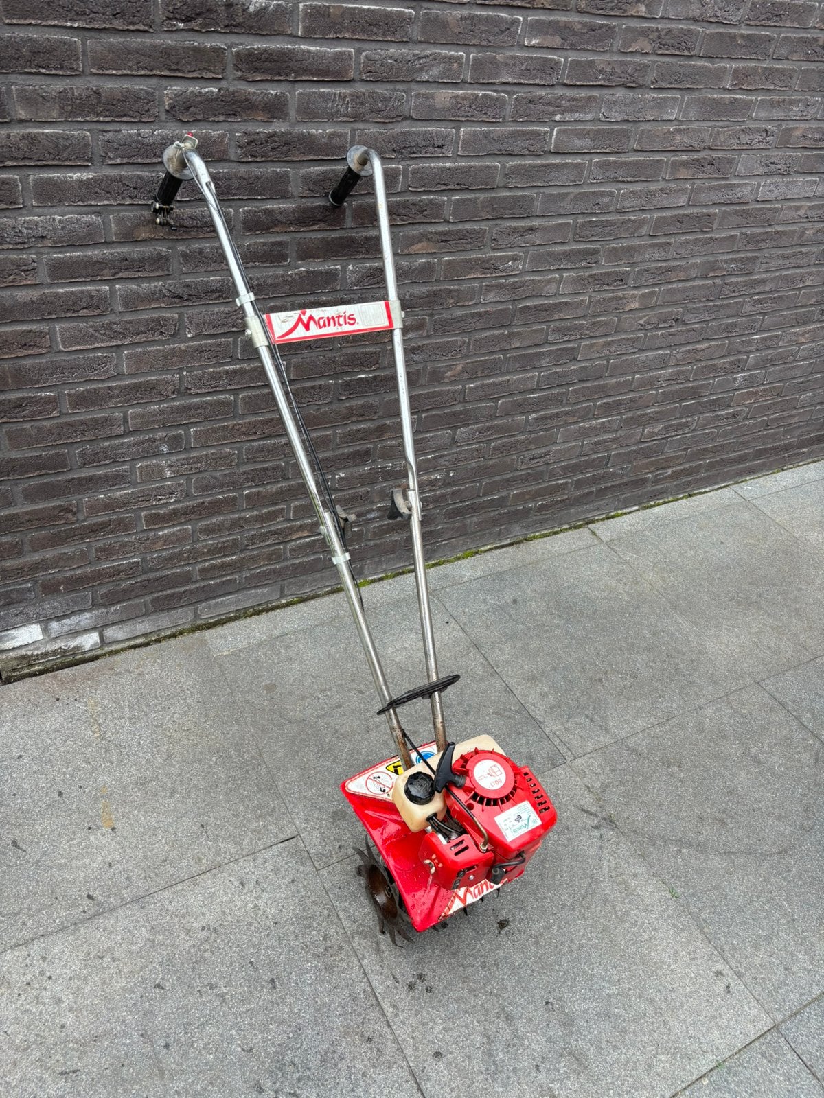 mantis tuinvrees spitmachine ploeg schoffel, Ophalen, Gebruikt