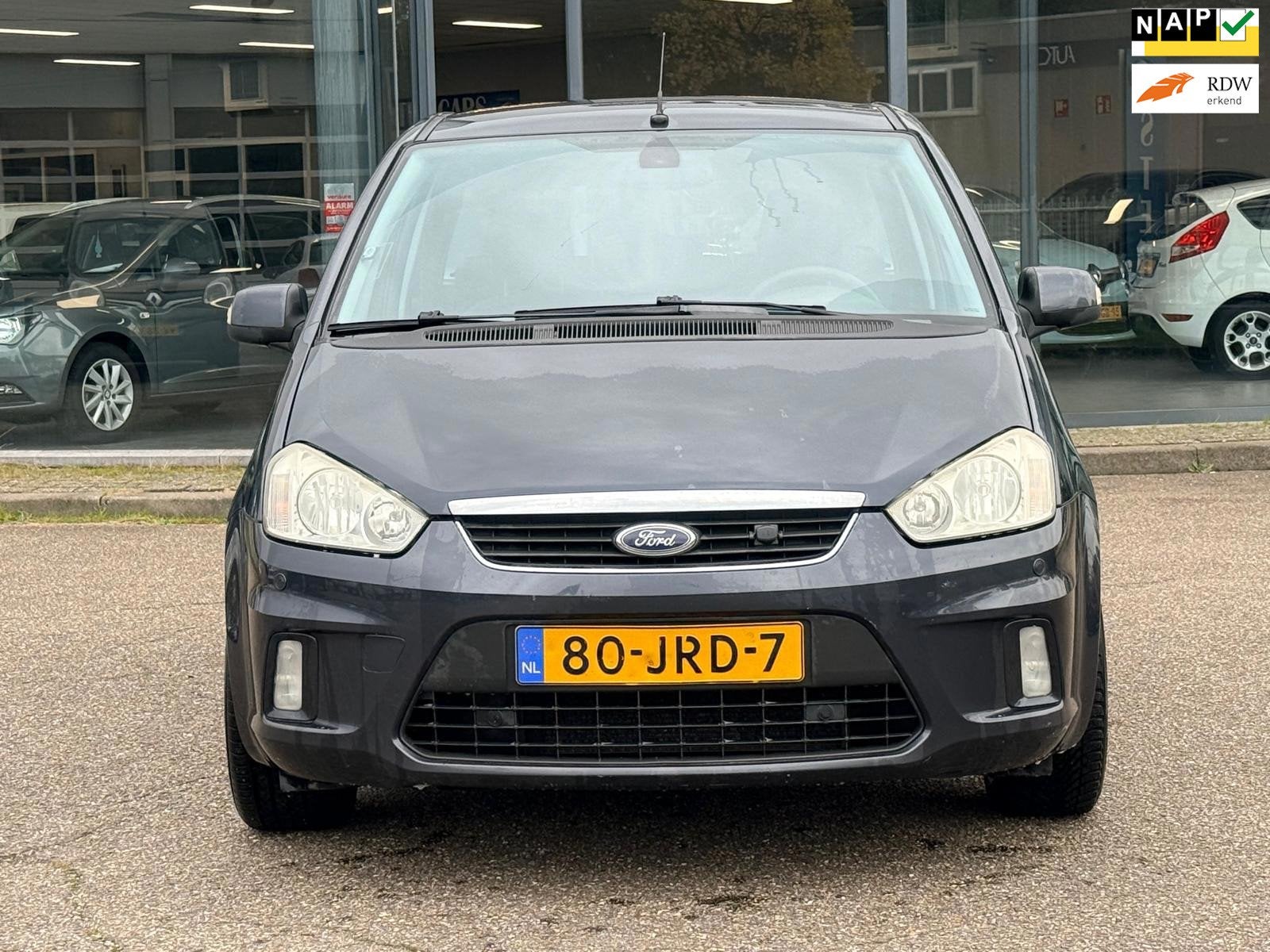 Ford C-Max 1.8-16V Titanium Flexifuel|Airco|APK|NAP|Onderhou, Voorwielaandrijving, Dealer onderhouden, 125 pk, Gebruikt