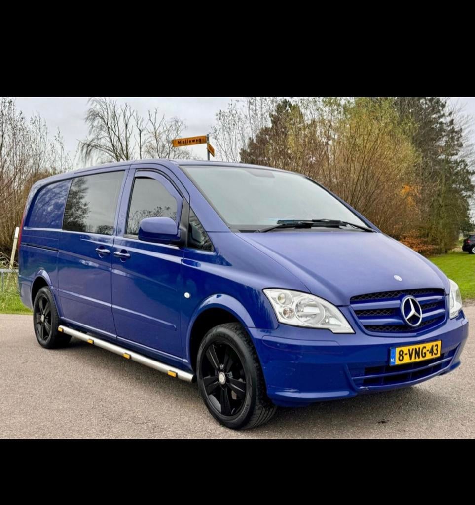 Mercedes-Benz Vito Automaat Luxe 2.1 CDI 113 DC 2011, Automaat, Euro 5, Zwart, 4 cilinders
