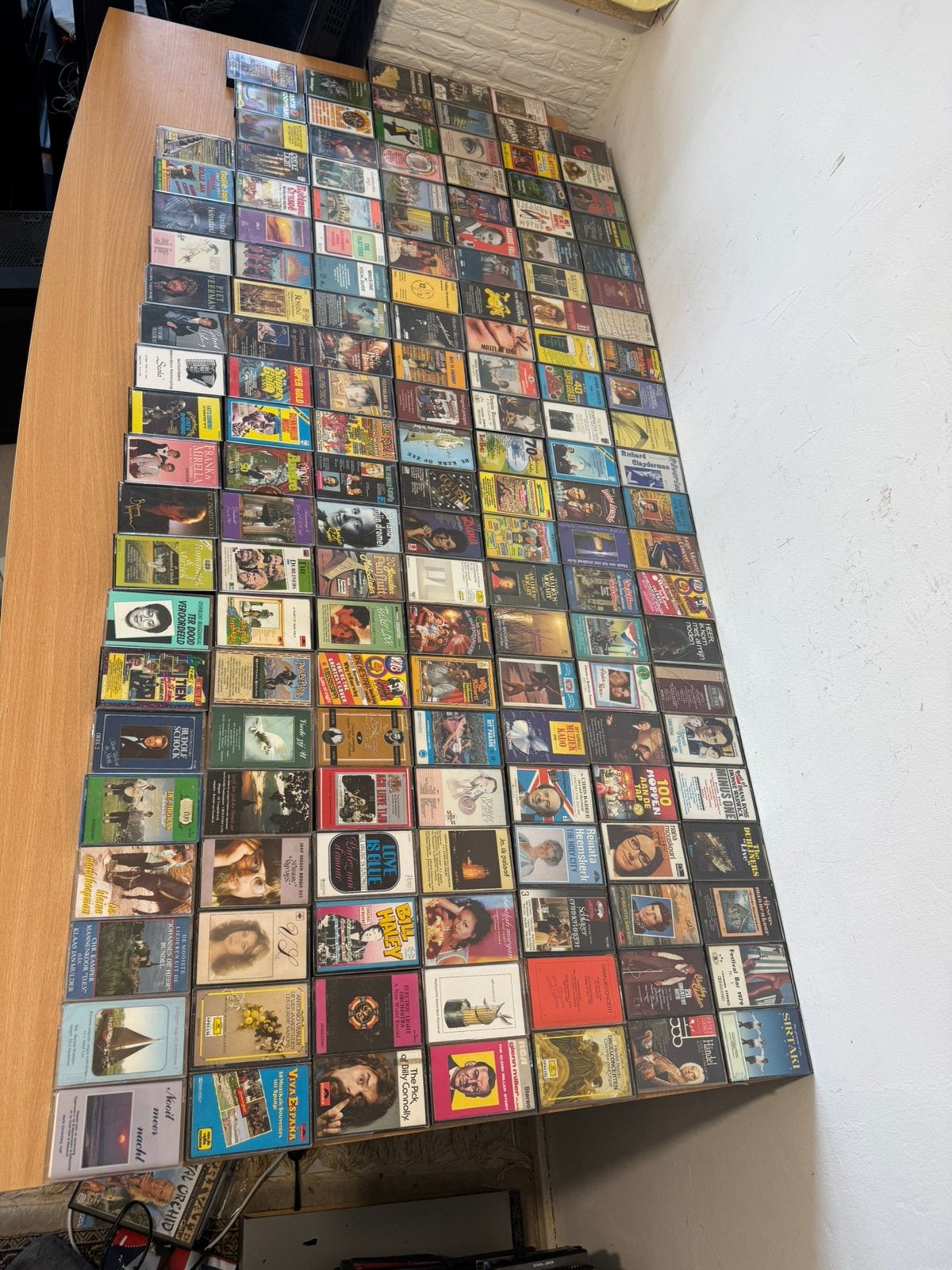 534 x Cassette Bandjes, Cd's en Dvd's, Gebruikt, Overige genres, Ophalen of Verzenden, Origineel