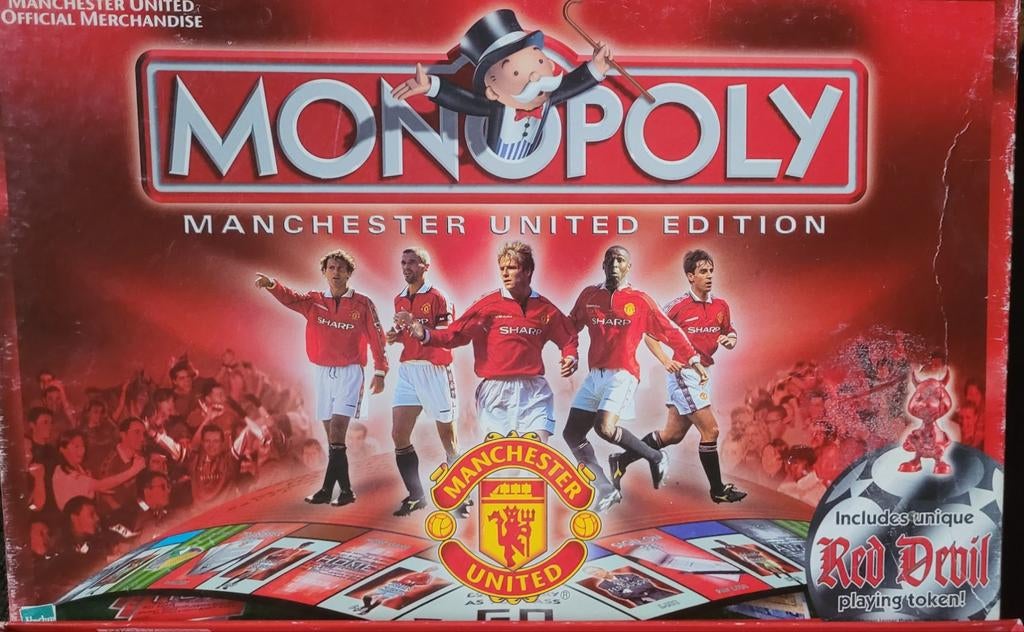 Monopoly Manchester United Edition Bordspel, Hobby en Vrije tijd, Gezelschapsspellen | Bordspellen, Vijf spelers of meer, Ophalen of Verzenden