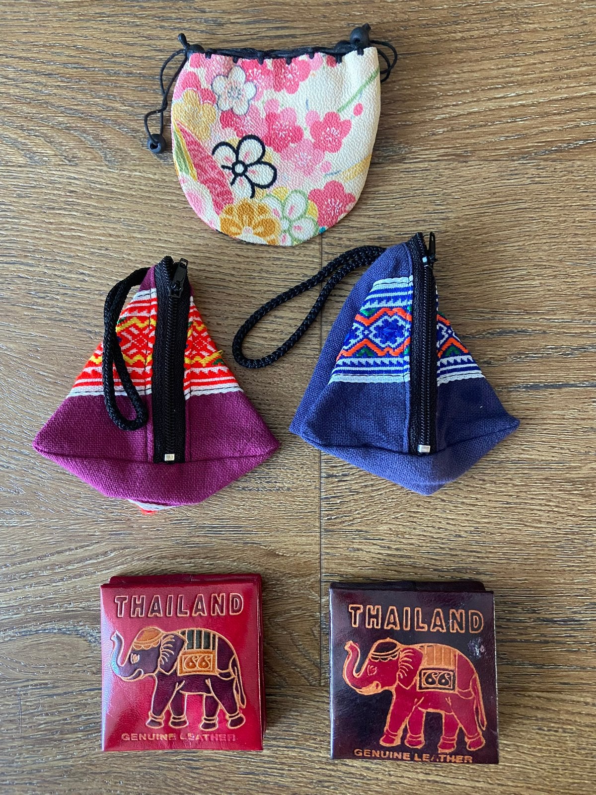 Kleurige portemonnees uit Thailand NIEUW, Ophalen of Verzenden, Nieuw, Overige kleuren, Leer