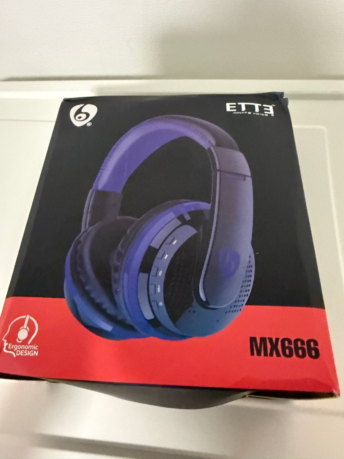 Ettete MX666 Over-ear koptelefoon - Nieuw in doos, Audio, Tv en Foto, Overige merken, Nieuw, Ophalen of Verzenden, Over-ear