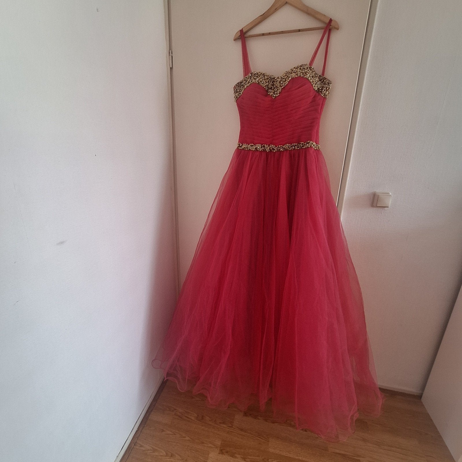 lange avondjurk, Kleding | Dames, Gelegenheidskleding, Maat 38/40 (M), Galajurk, Ophalen of Verzenden, Zo goed als nieuw