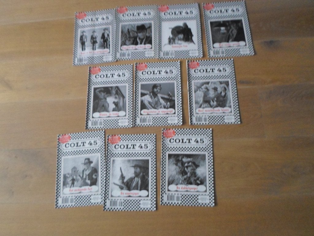 10 western Colt45 boekjes, Ophalen of Verzenden, Gelezen