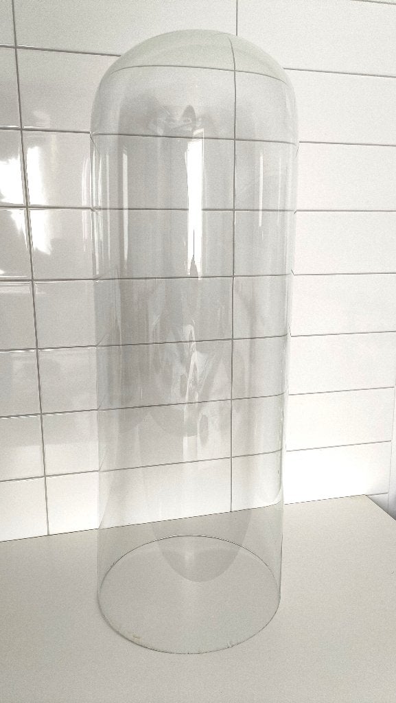 Grote glazen stolp, glas taxidermie mariabeeld heilig beeld, Huis en Inrichting, Woonaccessoires | Stolpen, Ophalen, Nieuw