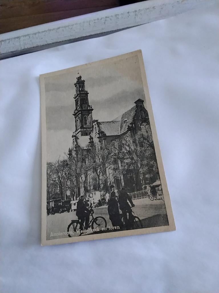 AMSTERDAM. WESTERKERK. EN TOREN, Ophalen of Verzenden, Voor 1920, Noord-Holland