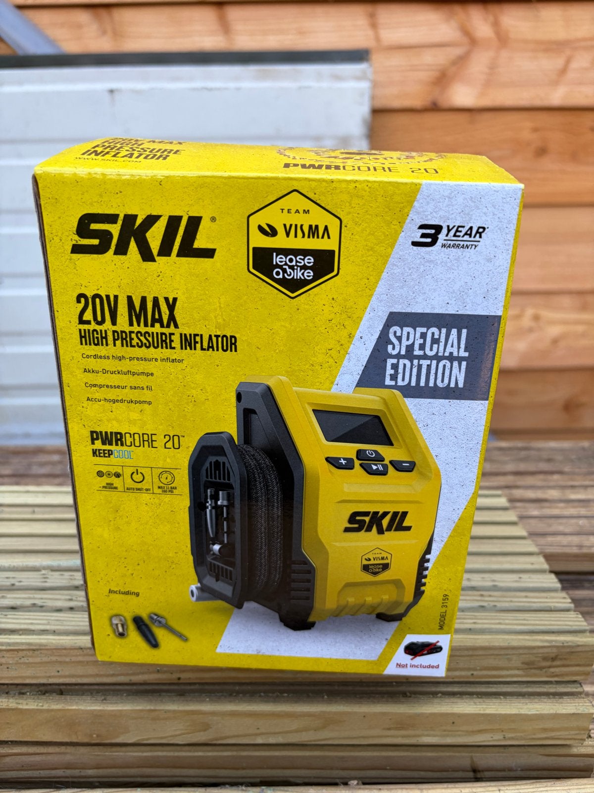 SKIL 20V Max Hogedruk Inflator - Speciale Editie, Ophalen, Elektrisch, Nieuw