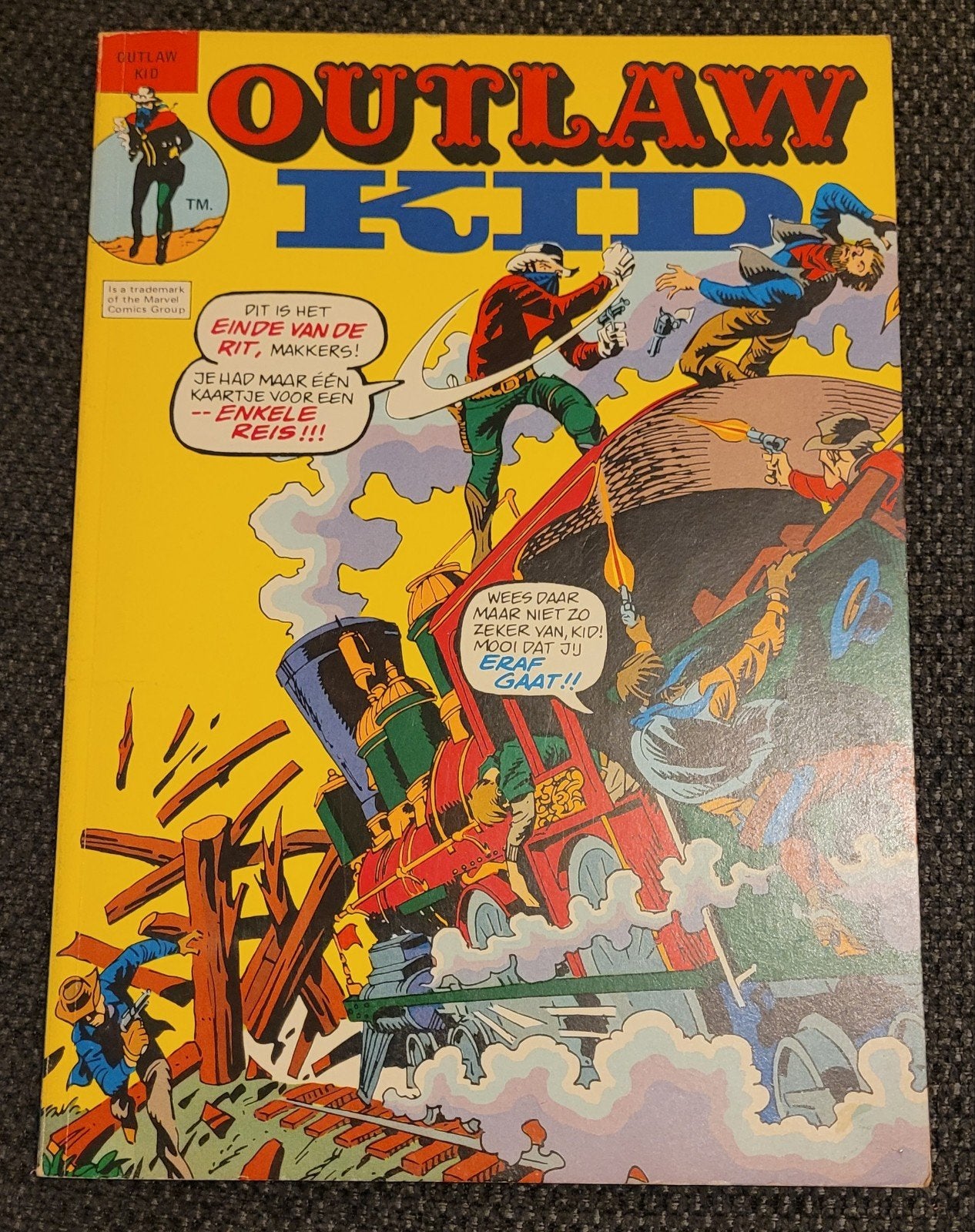Vintage stripboek - Outlaw KID, Stan Lee, Doug Wildey, Ophalen of Verzenden, Gelezen, Eén comic