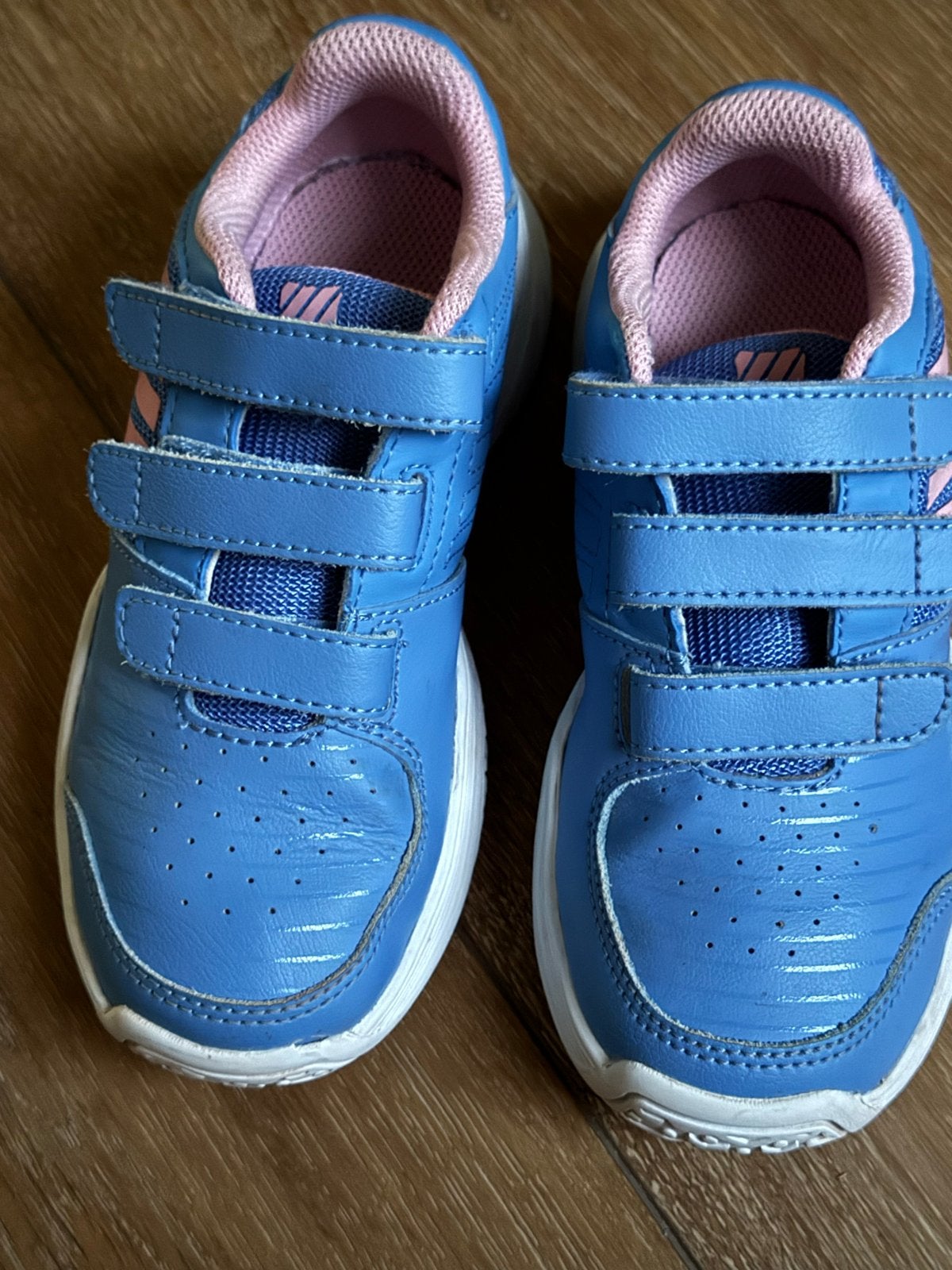 K-Swiss kinderschoenen - Blauw/Roze - Maat 27, Ophalen of Verzenden, Gebruikt, Meisje, Schoenen