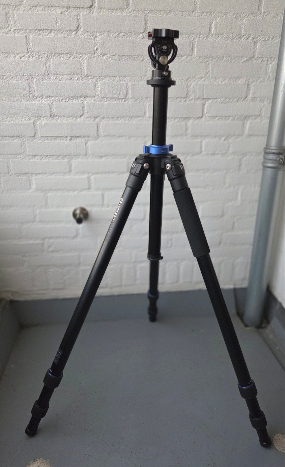 Benro Mach3 TMA47AXL statief met Sirui L-20S statiefkop, Audio, Tv en Foto, Benro, Zo goed als nieuw, 175 cm of meer, Inclusief draagtas