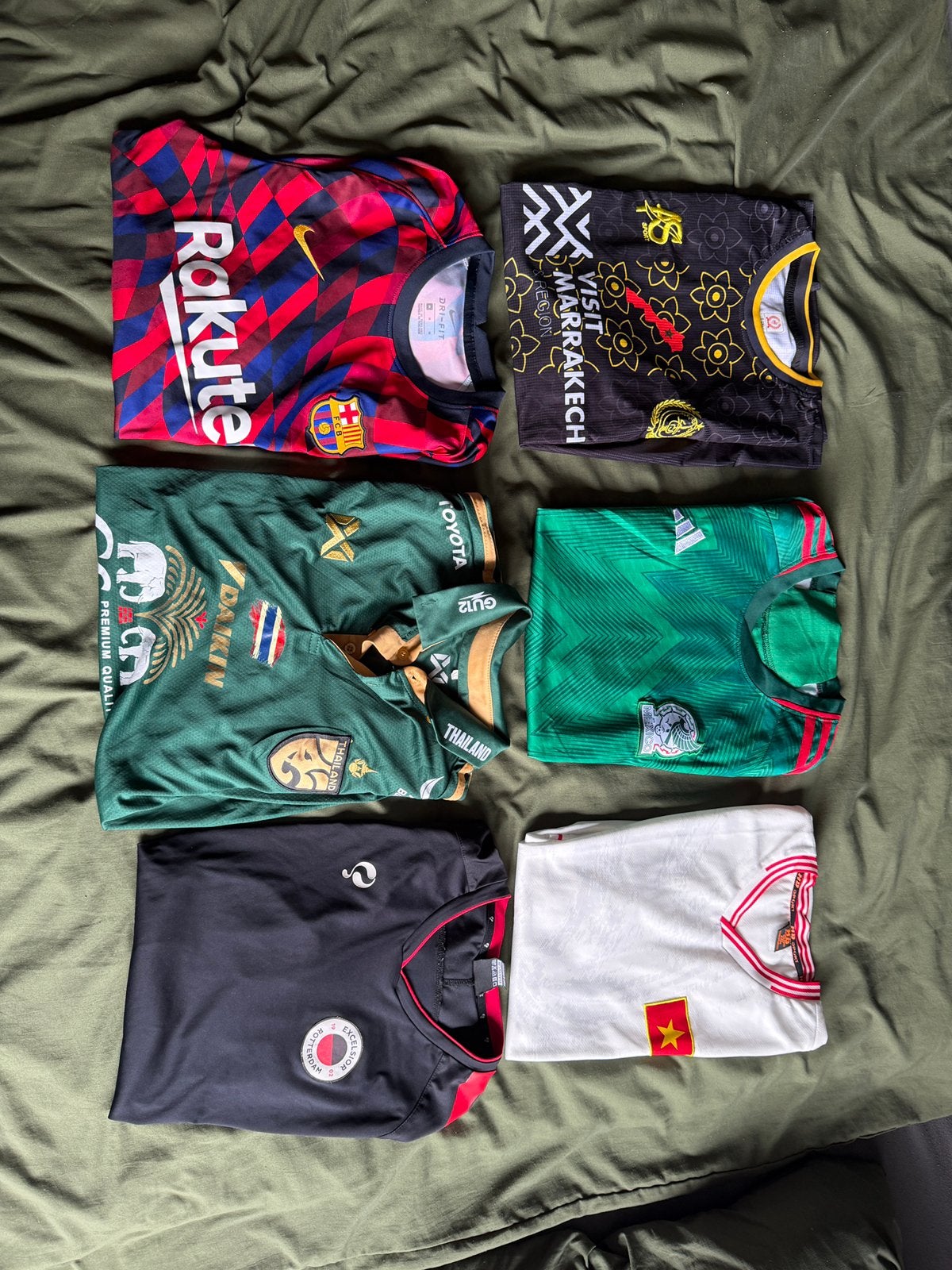 Diverse voetbalshirts, Maat L, Ophalen of Verzenden, Gebruikt, Shirt
