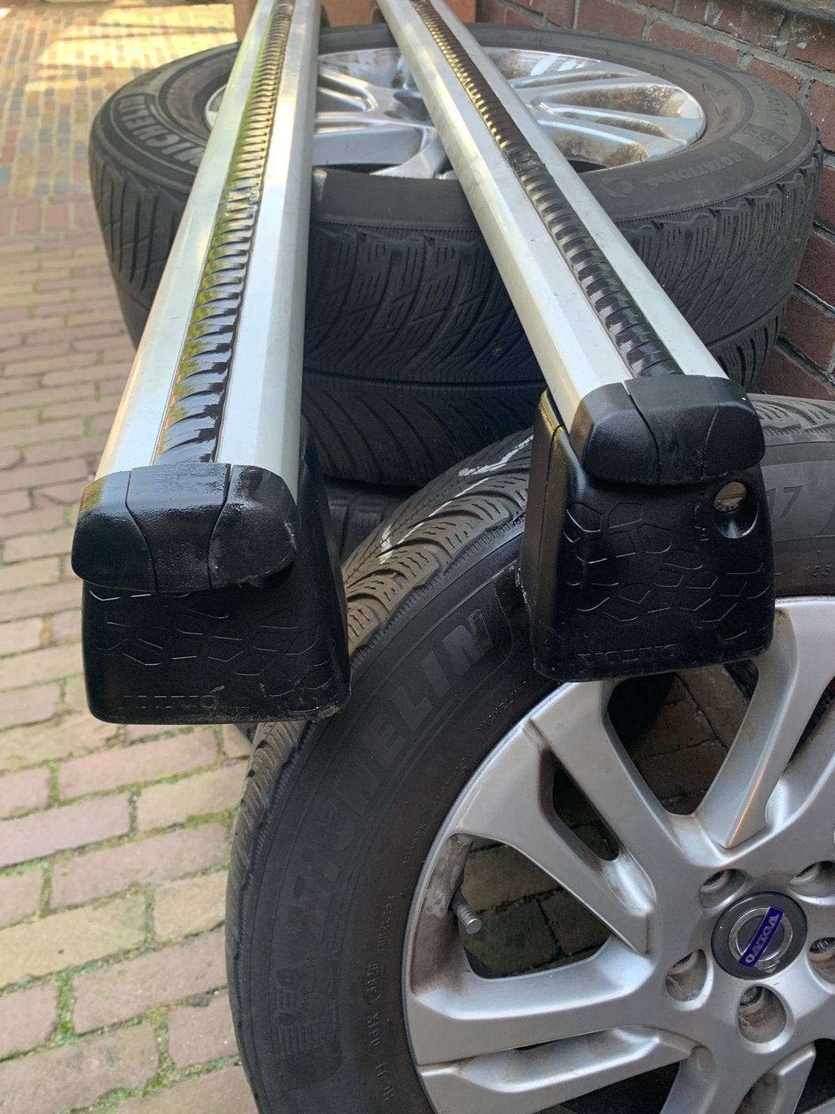 Originele Volvo dakdragers V60/V70/XC60/XC70, Ophalen of Verzenden, Gebruikt