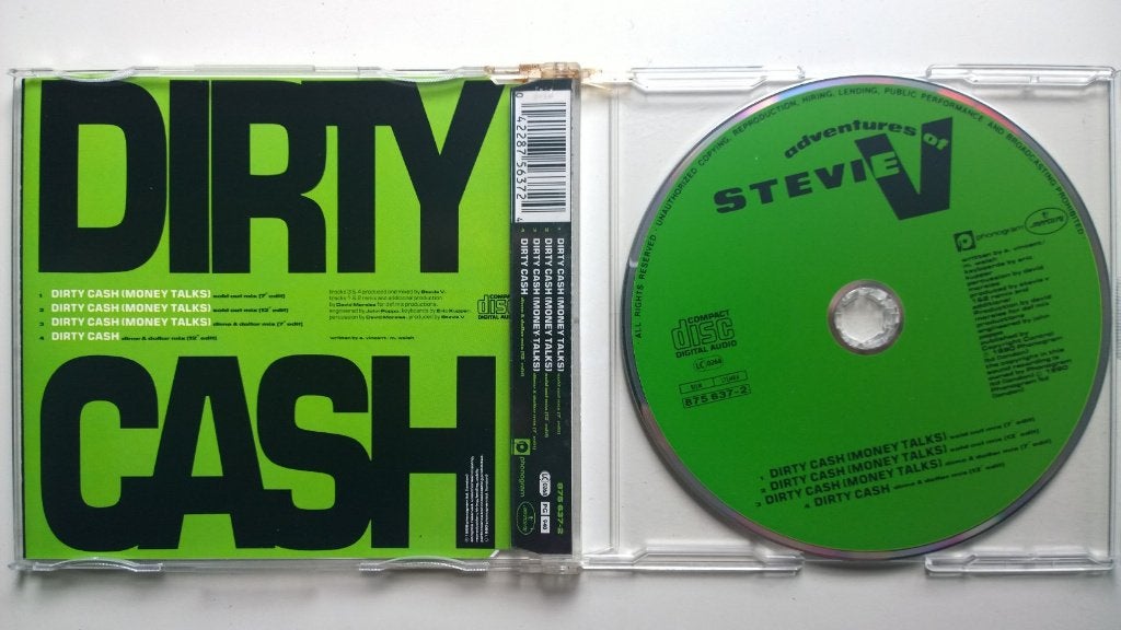 Adventures Of Stevie V - Dirty Cash, Ophalen of Verzenden, Zo goed als nieuw, Pop