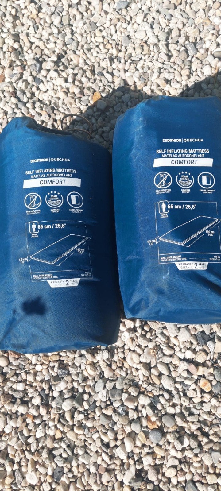 Decathlon Quechua Zelfopblaasbaar Matras Comfort, Caravans en Kamperen, Luchtbedden, Ophalen