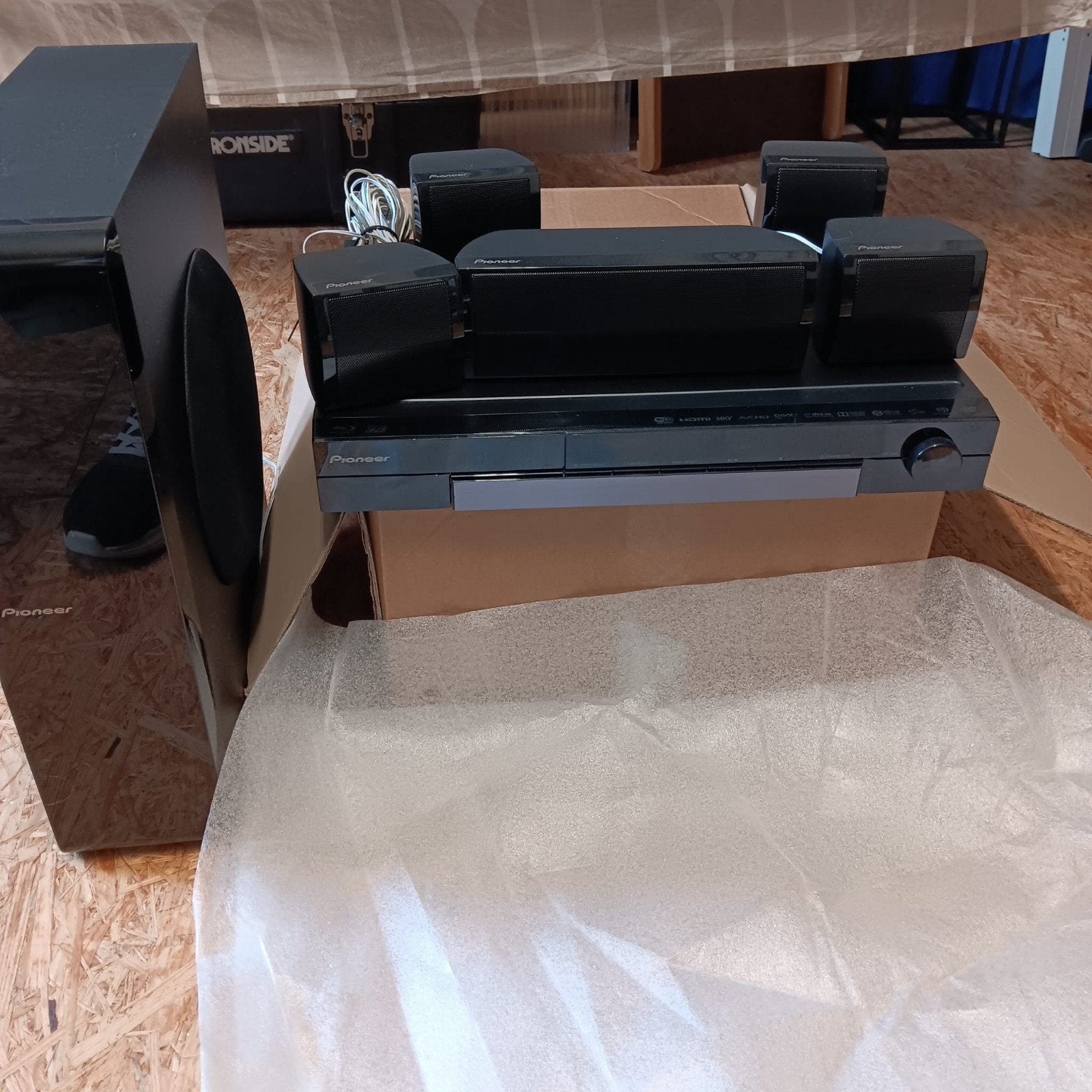 pioneer mcs 434 home cinema set, Ophalen, Gebruikt
