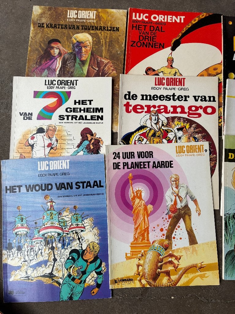 LOSSE VERKOOP ; Luc Orient , diverse delen, zie foto's, Meerdere stripboeken, Ophalen of Verzenden, Zo goed als nieuw, Eddy Paape-Greg