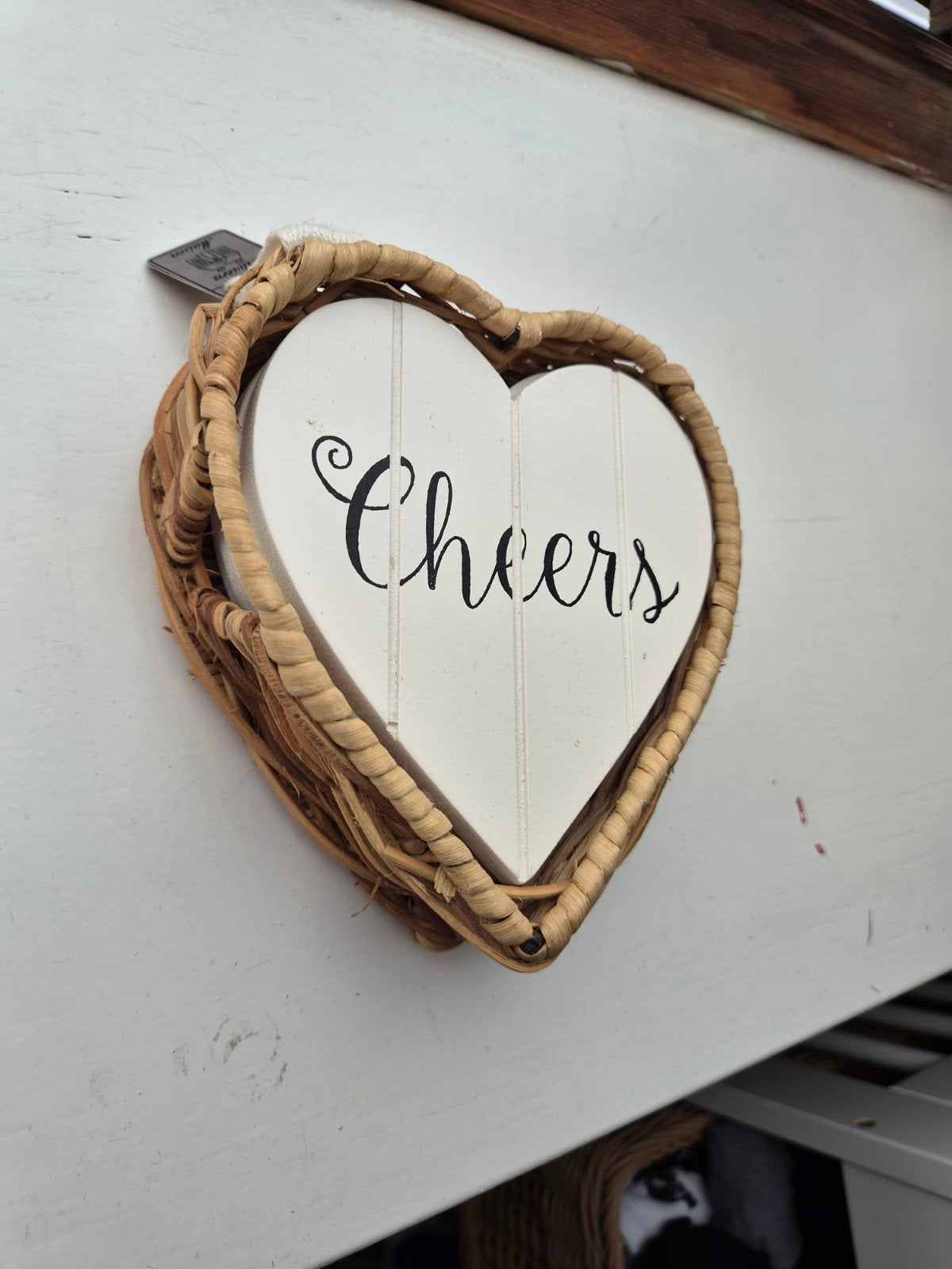 Onderzetters set met houder - Riviera Maison stijl, Huis en Inrichting, Woonaccessoires | Onderzetters, Ophalen of Verzenden, Met houder