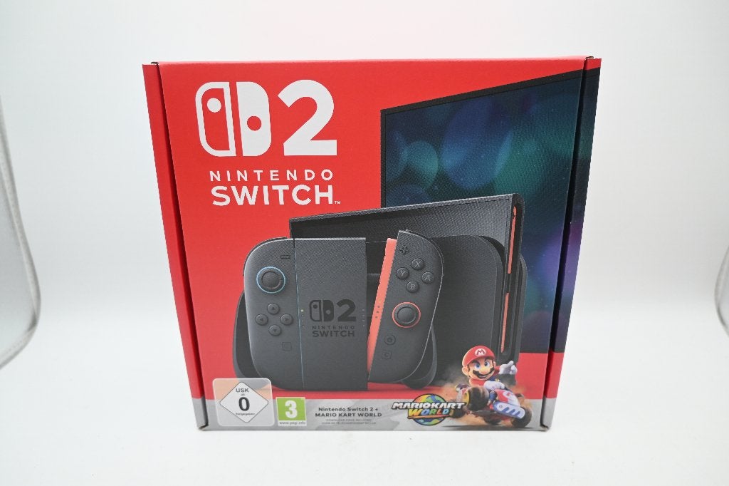 Nintendo Switch 2 + Mario Kart World - Geseald in doos, Nintendo, Nintendo, Nintendo, 1 speler