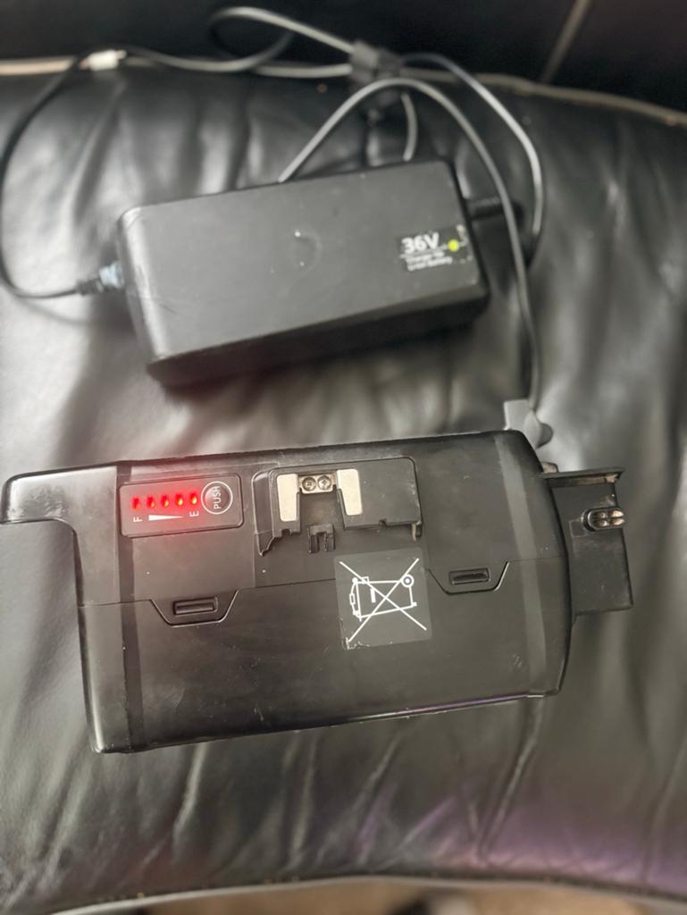 Panasonic Fietsaccu Next Generation 36V 15Ah Zwart, Ophalen of Verzenden, Zo goed als nieuw