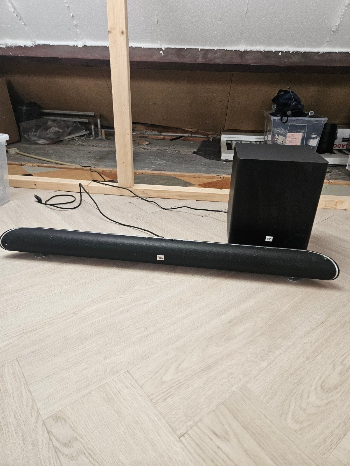 JBL Cinema SB350 Soundbar met draadloze subwoofer, Ophalen