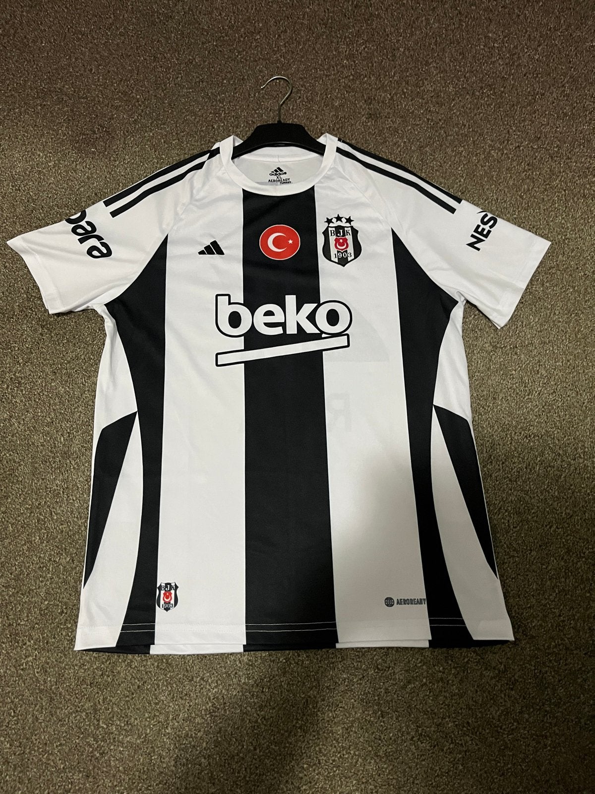 Beşiktaş voetbalshirt XL - Rafa Silva, Meerkleurig, Maat 56/58 (XL), Ophalen of Verzenden, Voetbal
