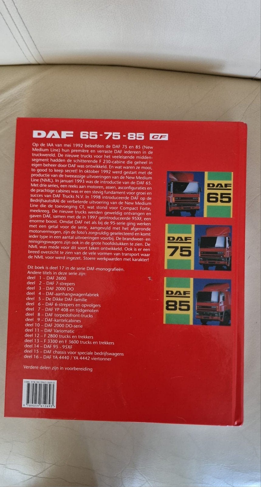 DAF 65-75-85 CF Monografie - Deel 17, Ophalen of Verzenden, Nieuw, Overige merken, Onbekend