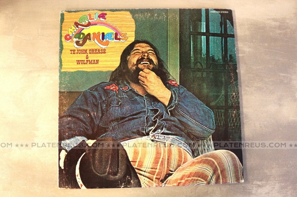 LP Charlie Daniels Te John Grease & Wolfman 1972 Rock 2525, Gebruikt, Ophalen of Verzenden, 1970 - 1979, Inclusief binnenhoes