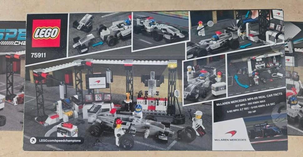 GESEALDE LEGO Speed Champions 75911 McLaren Mercedes NIEUW, Lego, Nieuw, Complete set, Ongeopend/sealed