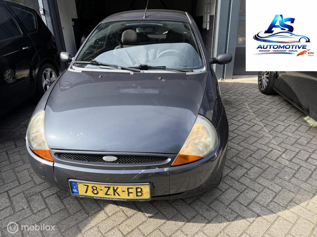 Ford Ka 1.3 Champion NAP airco, elek ramen., Auto's, Ford, Bedrijf, Te koop, Ka, ABS, Airconditioning, Alarm, Centrale vergrendeling