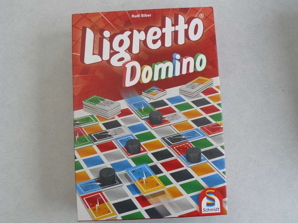 Ligretto Domino van Schmidt., Hobby en Vrije tijd, Gezelschapsspellen | Bordspellen, Vijf spelers of meer, Ophalen of Verzenden