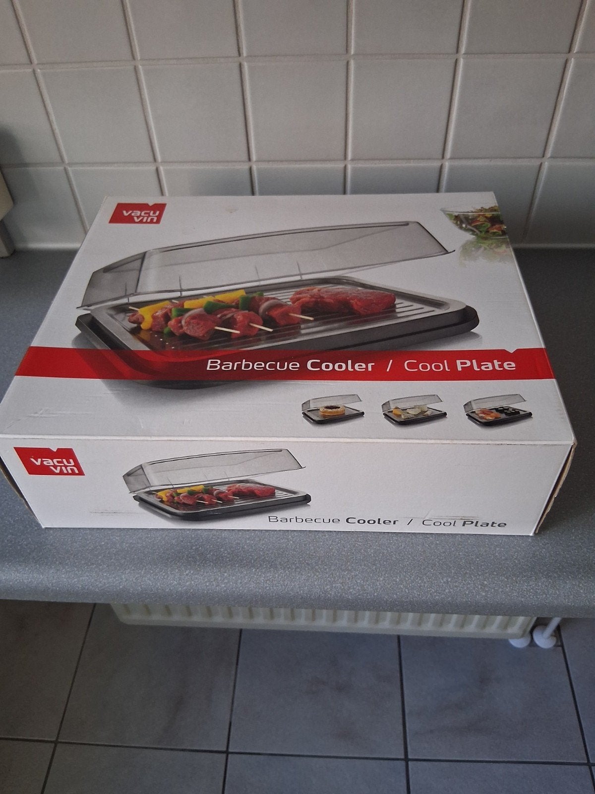 Vacu Vin Barbecue Cooler / Cool Plate - Nieuw in doos, Ophalen, Nieuw, Vacu Vin