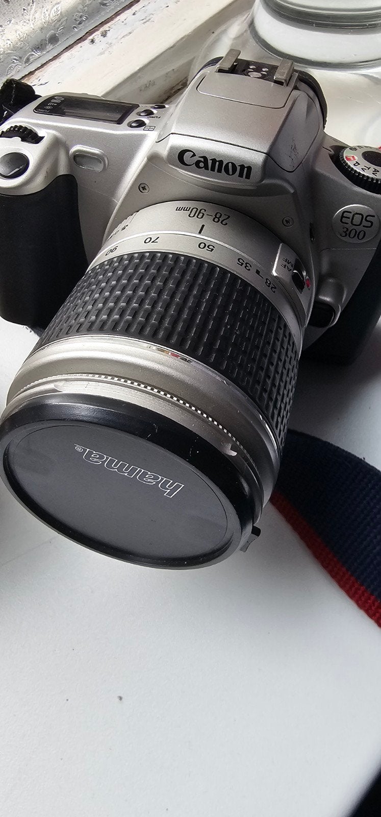 CANON EOS 300 SPIEGELREFLEX CAMERA, Ophalen of Verzenden, Spiegelreflex, Canon