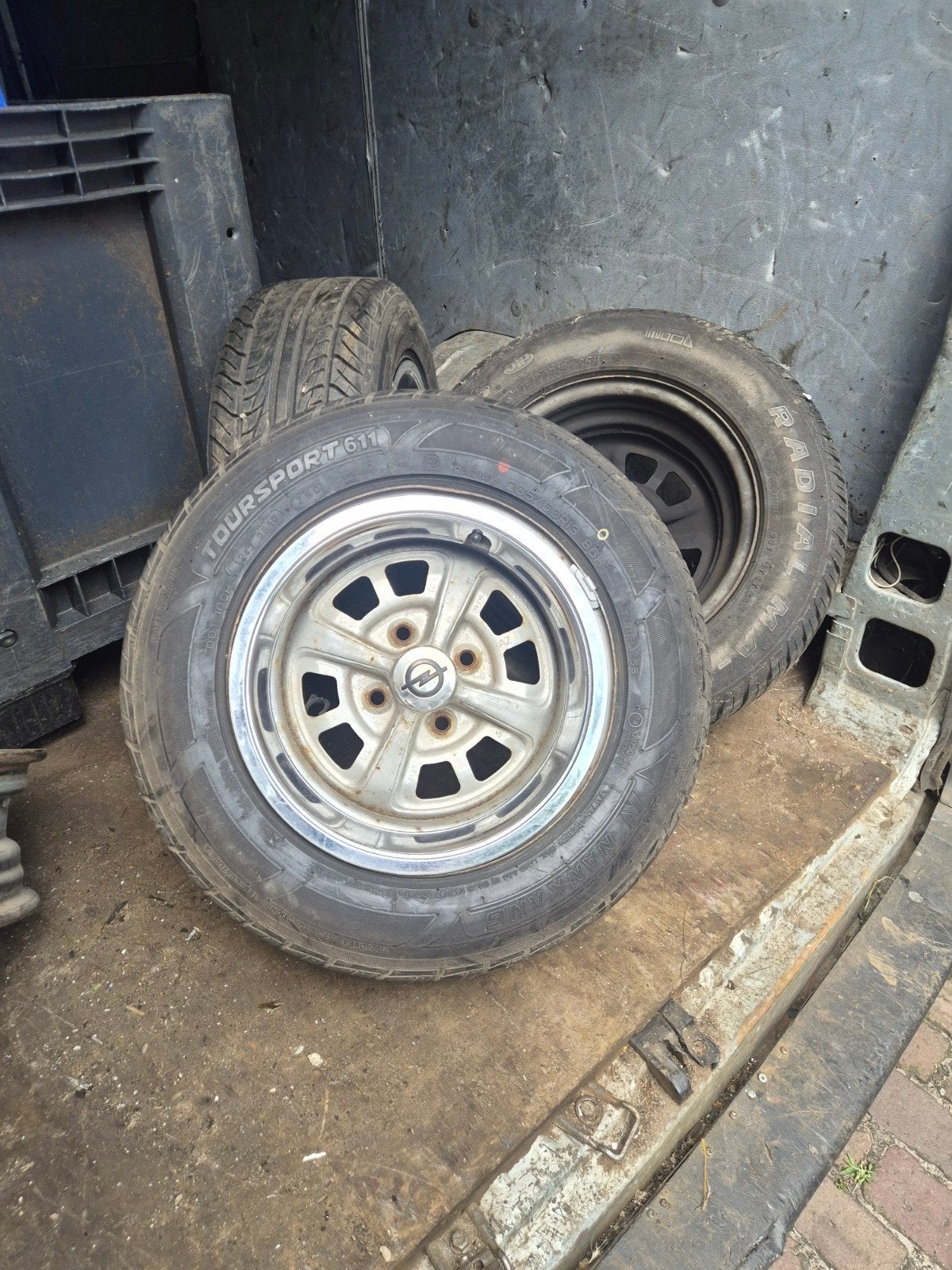 Opel Kadett SR Velgen 13 inch 7J/8J, Ophalen of Verzenden