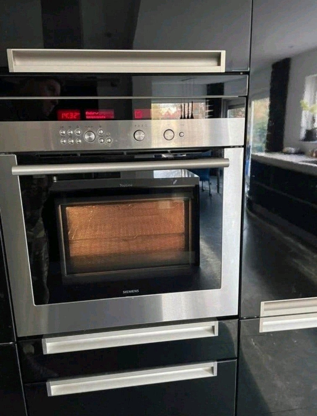 Siemens Topline Combi-oven 60x60cm, Gebruikt, Siemens, Ophalen of Verzenden, Combi-oven