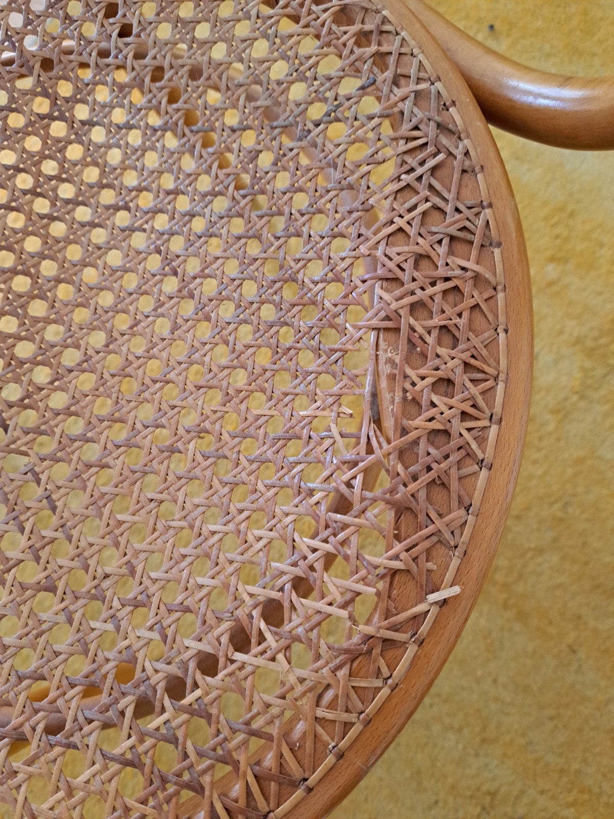Vermoedelijk authentieke Thonet stoelen., Ophalen of Verzenden, Gebruikt, Bruin, Twee