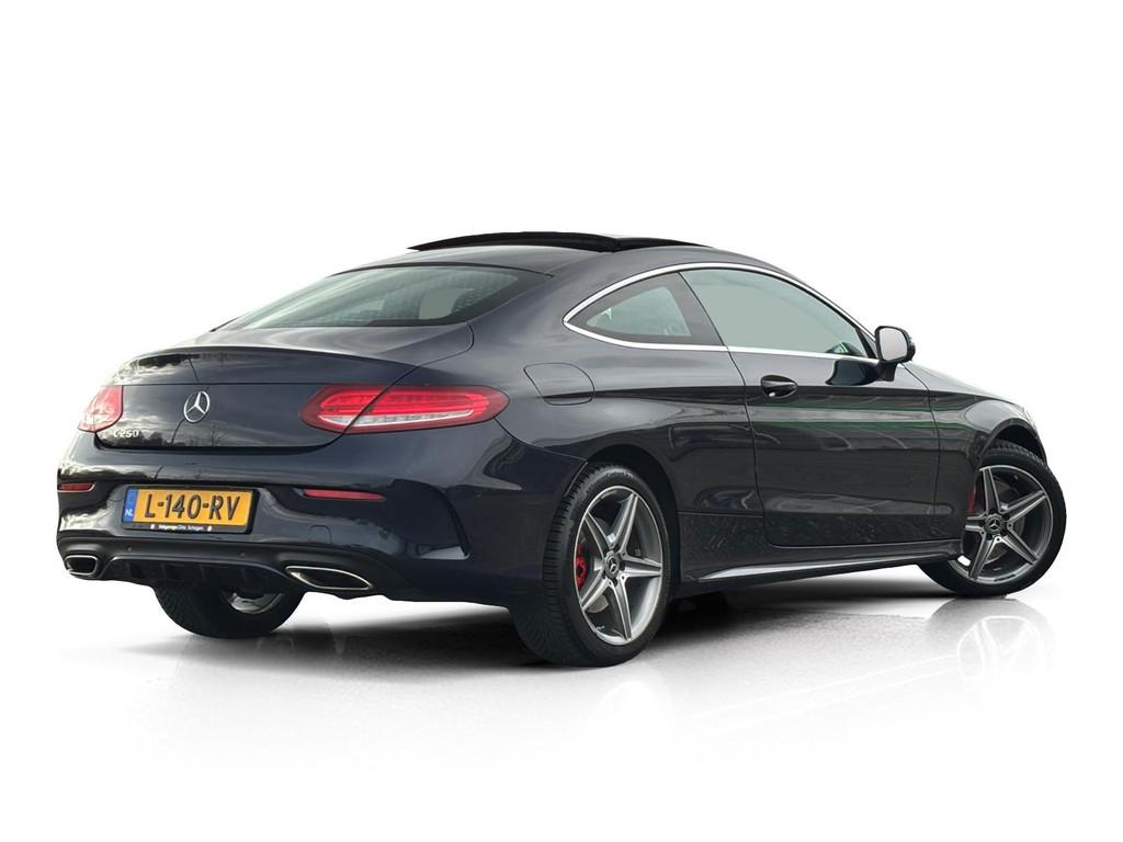 Mercedes-Benz C-klasse Coupé 250 Aut9 AMG Premium  Pano, Automaat, Automatische klimaatregeling, Achterwielaandrijving, 4 cilinders