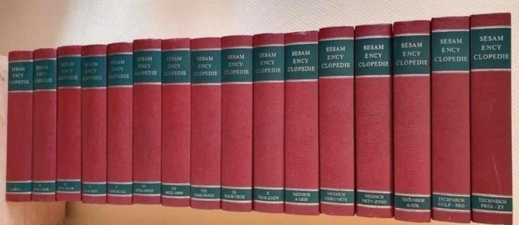 Encyclopedie, Ophalen, Zo goed als nieuw, Algemeen