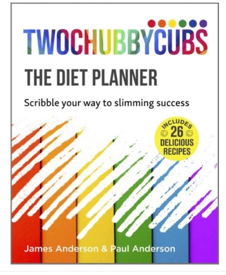 Twochubbycubs the Diet Planner James Anderson, Paul Anderson, Ophalen of Verzenden, Gelezen