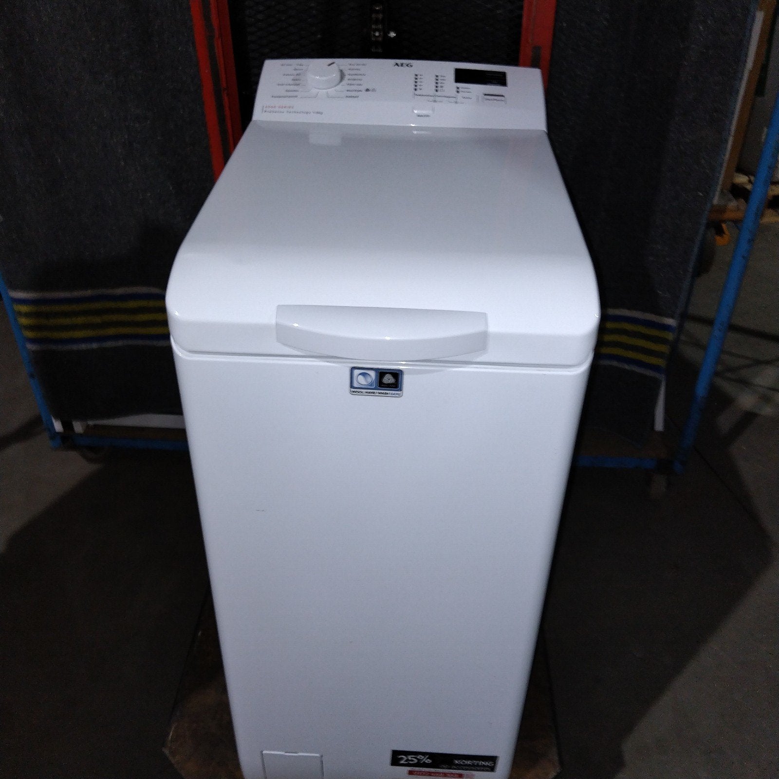 AEG Bovenlader Wasmachine 6kg 1200 toeren "nieuwstaat"., Witgoed en Apparatuur, Wasmachines, Ophalen, 1200 tot 1600 toeren, 4 tot 6 kg