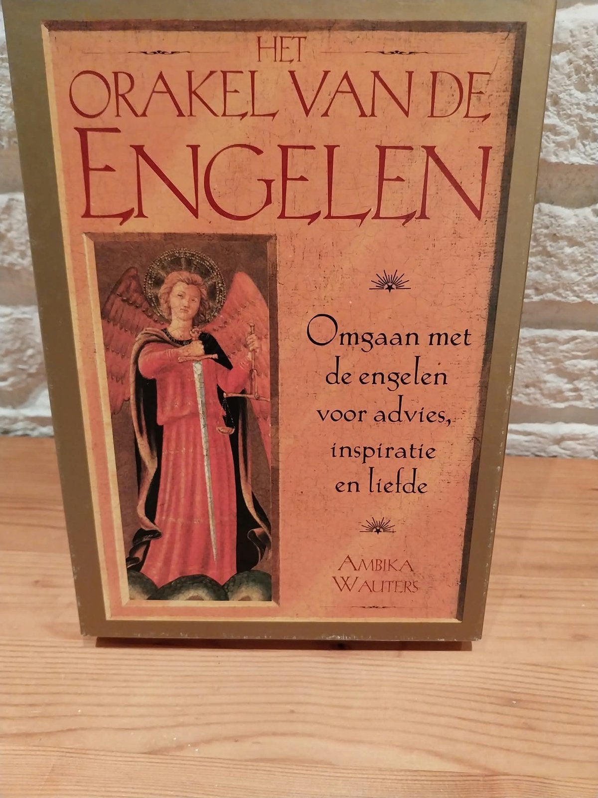 Het Orakel van de Engelen - Boek en Kaarten (Nieuwstaat), Ophalen of Verzenden, Zo goed als nieuw, Spiritualiteit algemeen, Overige typen