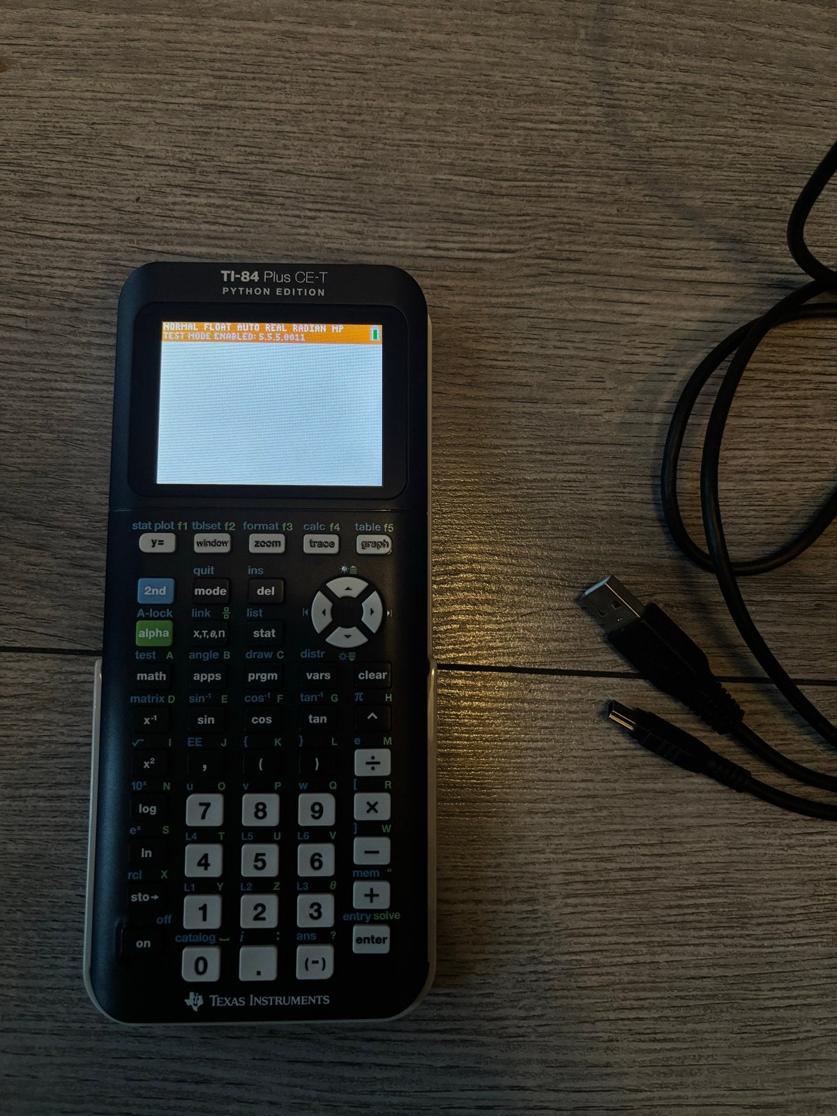 Ti 84 Plus CE-T grafische rekenmachine, Ophalen of Verzenden, Grafische rekenmachine, Zo goed als nieuw