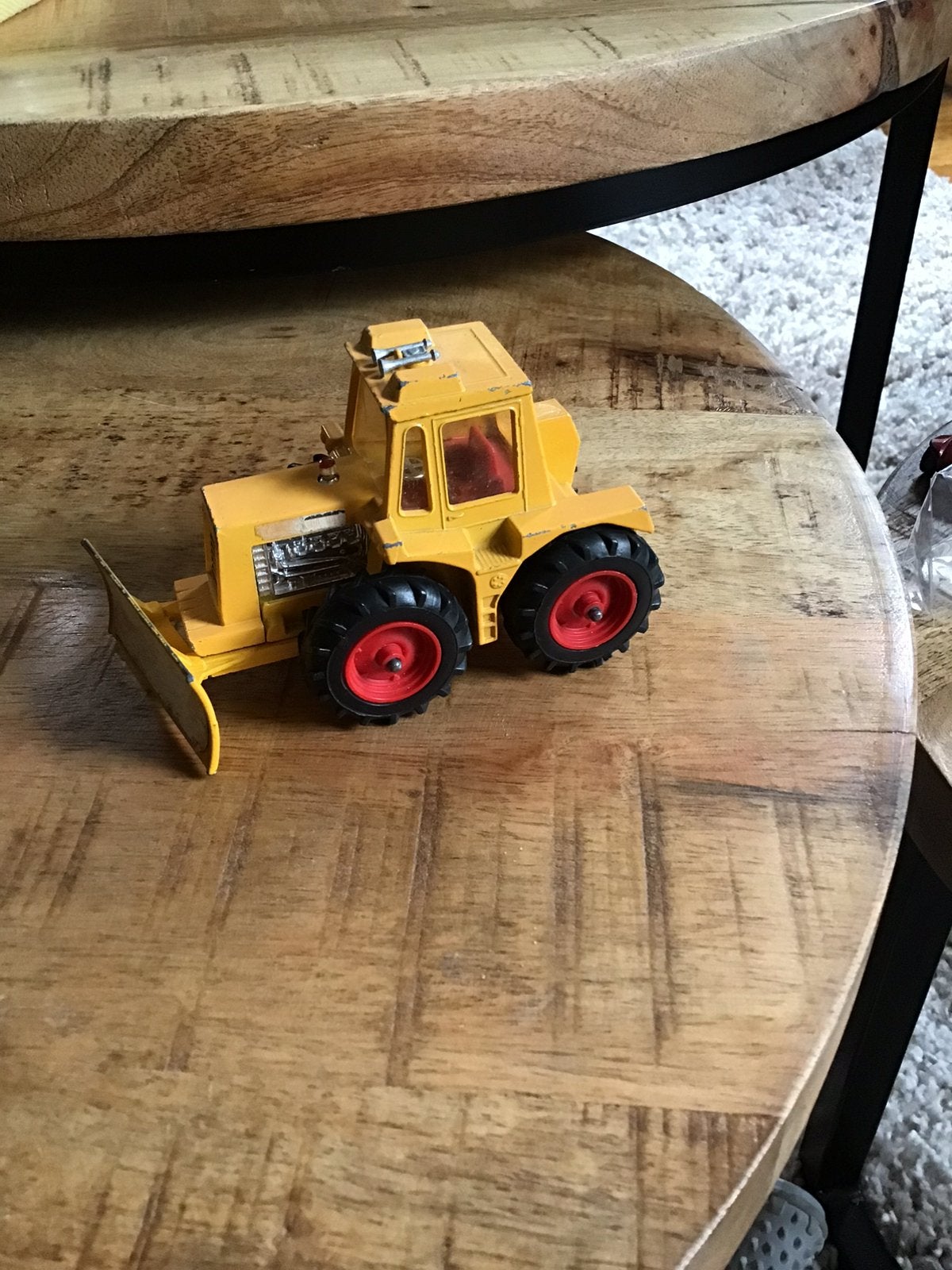 Matchbox tractor. Shovel. 1972, Ophalen of Verzenden, Gebruikt, Tractor of Landbouw, Matchbox