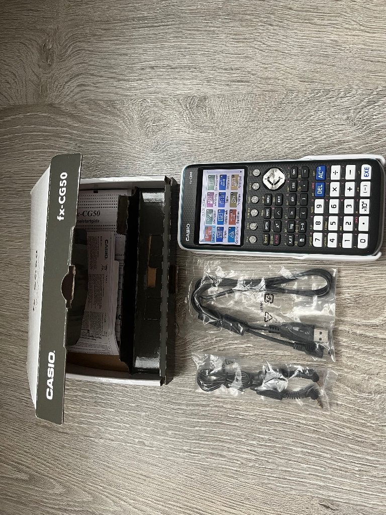 Casio fx-CG50 Grafische rekenmachine, Ophalen of Verzenden, Grafische rekenmachine, Nieuw