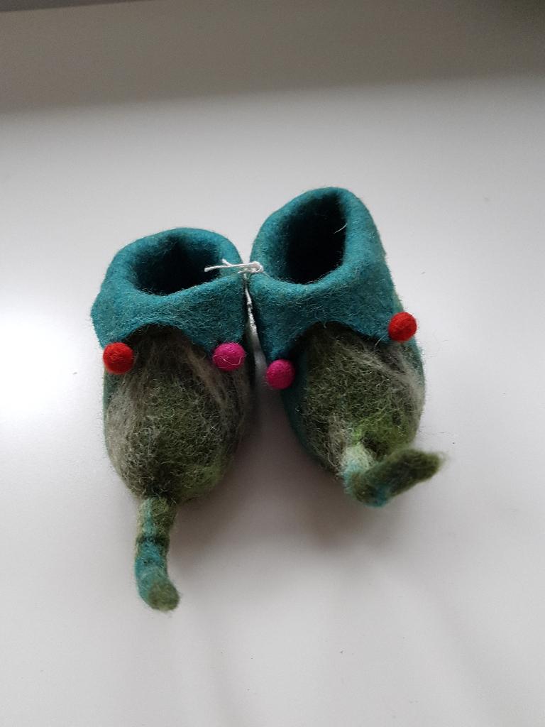 Schattige (sier)slofjes voor baby, Slofjes, Jongetje of Meisje, Nieuw, Ophalen of Verzenden